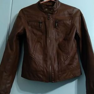 My sister's American Rag leather jacket. Only $25